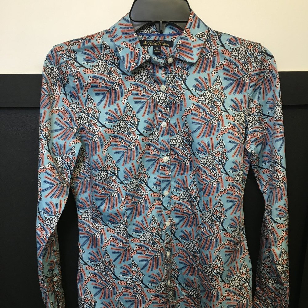 Brooks Brothers Cotton Blouse -  Size 0 - Gently worn
